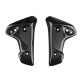 Écopes de radiateur carbone brillant Lightech 1200 Speed Triple RR/RS/RX 2021-2026