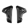 Écopes de radiateur carbone brillant Lightech 1200 Speed Triple RR/RS/RX 2021-2026