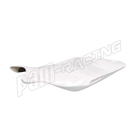 Coque arrière racing + support de selle fibre de verre 675 Daytona 2013-2017 POLY-BIKE