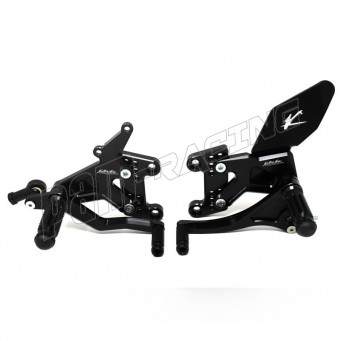 Commandes reculées Valter Moto Type 1.5 GSX-S 1000/F/GT, Katana 1000, GSX-S950 2015-2024