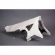 Tête de fourche racing avec réducteur d'entrée d'air fibre de verre S1000RR 2009-2011 POLY-BIKE