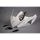 Tête de fourche racing avec réducteur d'entrée d'air et ailettes fibre de verre S1000RR 2012-2014 POLY-BIKE