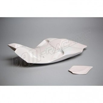 Coque arrière racing avec support de selle fibre de verre 1199 Panigale 2012-2014 POLY-BIKE