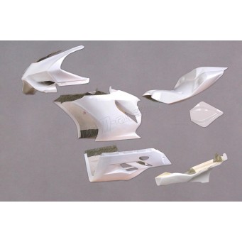 Carénage poly racing fibre de verre 1199 Panigale 2012-2014 POLY-BIKE