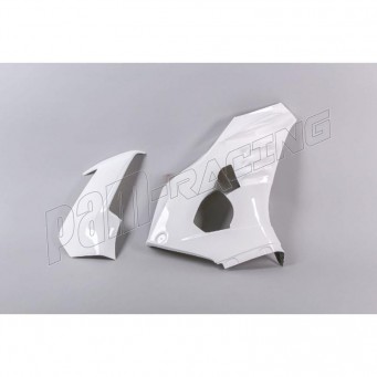 Flanc droit avec aileron fibre de verre CBR1000RR 2020-2023 POLY-BIKE