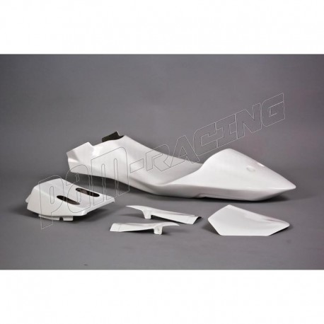 Coque arrière racing fibre de verre ZX-10R 2008-2010 POLY-BIKE