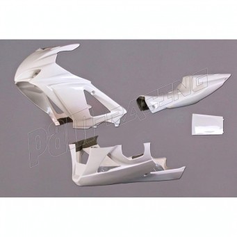 Carénage poly racing fibre de verre GSX-R 1000 2007-2008 POLY-BIKE