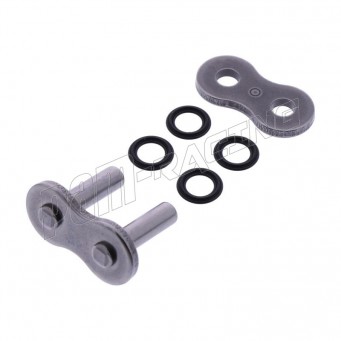 Maillon attache à river plein D.I.D. 525 ZVM-X2 acier ou or
