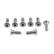 Kit 8 Vis de disques de frein arrière CB125/500/1300 M8x(1.25)x24 MM inox ou titane PRO-BOLT