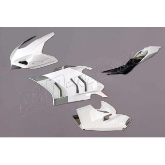 Carénage poly racing fibre de verre Panigale V4R 2019-2021 POLY-BIKE