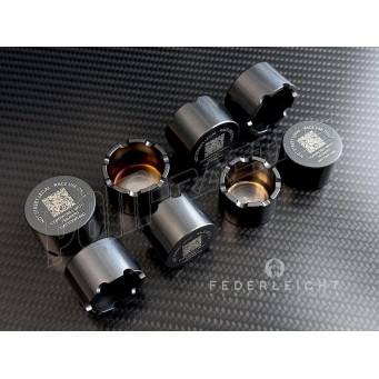 Kit de 8 pistons titane pour étrier BREMBO Daytona 660 2024-2026