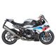 Ligne complète inox silencieux FORCE EVO ou Konix EVO SPARK S1000RR 2019-2026, S1000R, M1000R, M1000RR 2021-2024