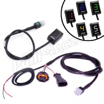 Indicateur de rapport engagé GIPRO X-type G2 avec fonction shift light HEALTECH APRILIA