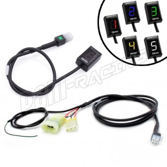 Indicateur de rapport engagé GIPRO X-type G2 avec fonction shift light HEALTECH HONDA