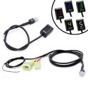Indicateur de rapport engagé GIPRO X-type G2 avec fonction shift light HEALTECH HONDA
