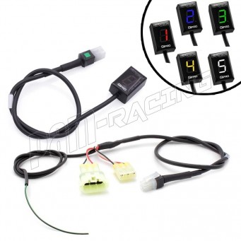 Indicateur de rapport engagé GIPRO X-type G2 avec fonction shift light HEALTECH CBR125R, CBR150R 2010-2016