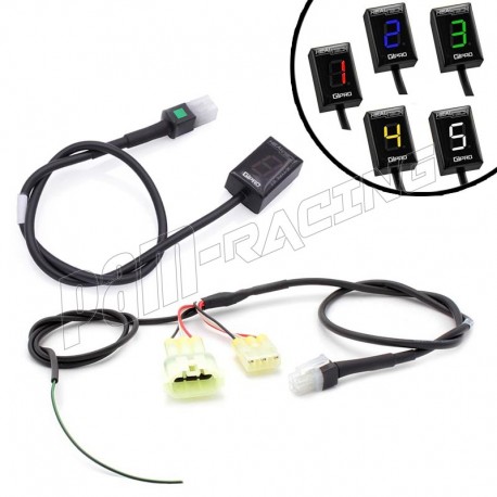 Indicateur de rapport engagé GIPRO X-type G2 avec fonction shift light HEALTECH CBR125R, CBR150R 2010-2016