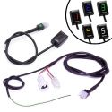 Indicateur de rapport engagé GIPRO X-type G2 avec fonction shift light HEALTECH KAWASAKI