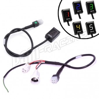 Indicateur de rapport engagé GIPRO X-type G2 avec fonction shift light HEALTECH KTM