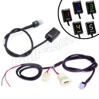 Indicateur de rapport engagé GIPRO X-type G2 avec fonction shift light HEALTECH SUZUKI