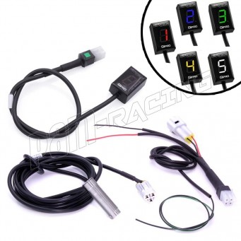 Indicateur de rapport engagé GIPRO X-type G2 avec fonction shift light HEALTECH