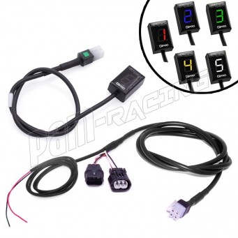 Indicateur de rapport engagé GIPRO X-type G2 avec fonction shift light HEALTECH YAMAHA