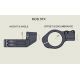 Bracelets et demi-guidons offset court 10 mm 3 degrés 52 mm Mod 5FX IMA Special Parts