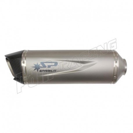 Silencieux Force EVO titane 400 mm diam. 60 mm pour ligne racing SPARK
