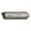 Silencieux Force EVO titane 350, 400, 450 mm Ø60 mm fixation 90 mm pour ligne racing SPARK