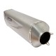 Silencieux Force EVO titane 400 mm diam. 60 mm pour ligne racing SPARK