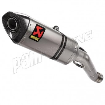 Silencieux Slip-On Line racing titane Akrapovic Tuono V4 1100/Factory 2021-2026