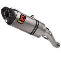 Silencieux Slip-On Line racing titane Akrapovic Tuono V4 1100/Factory 2021-2026