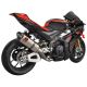 Silencieux Slip-On Line racing titane Akrapovic Tuono V4 1100/Factory 2021-2026