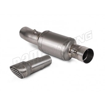 Raccord Trackday titane Akrapovic Tuono V4 1100/Factory 2025-2026