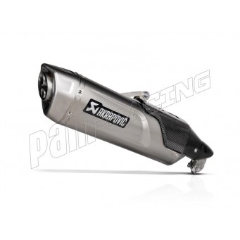 Silencieux Slip-on Line homologué titane Akrapovic SV650X 2018-2025