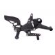Commandes reculées PP Tuning RS660, TUONO 660 2020-2025 avec 34 positions de réglage