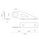 Pièces de rechange pour ligne complète inox ou titane + silencieux FORCE titane R1 2015-2026 SPARK