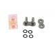 Attache à river plein PL D.I.D. 520 ZVM-X acier ou or G&G