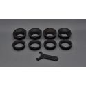 Cornets d'admission racing MWR ZX25RR, ZX-4RR 2024-2026