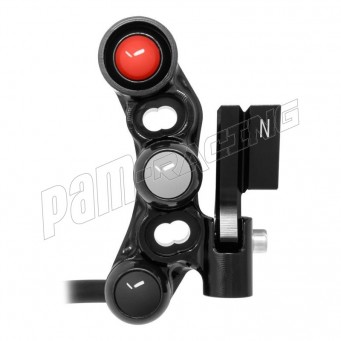 Commodo racing droit 3 boutons avec levier neutre JETPRIME Panigale V4R 2026