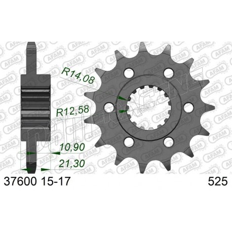 Pignon de sortie de boite 525 AFAM Shiver, Dorsoduro, Caponord