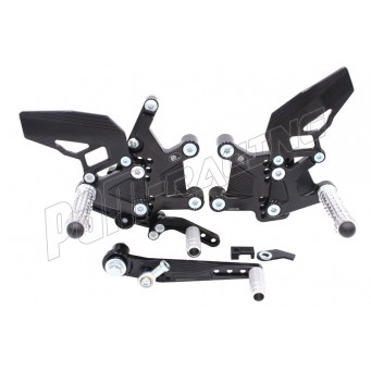 Commandes reculées Race Concept PP Tuning 660 Daytona 2024-2026