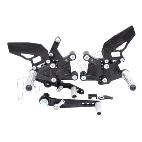 Commandes reculées Race Concept PP Tuning 660 Daytona 2024-2026