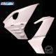Flanc gauche avec aileron racing fibre de verre RS660 2020-2024 POLY-BIKE