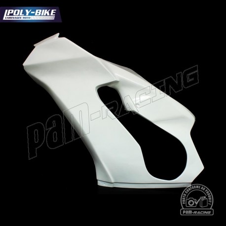 Flanc gauche fibre de verre ZX-10R/RR 2021-2025 POLY-BIKE