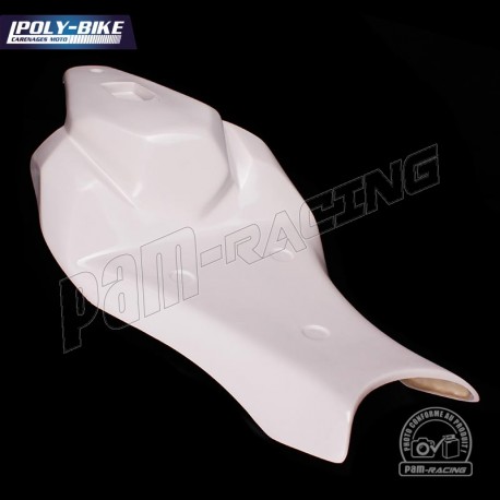 Coque arrière racing fibre de verre ZX-10R/RR 2021-2025 POLY-BIKE
