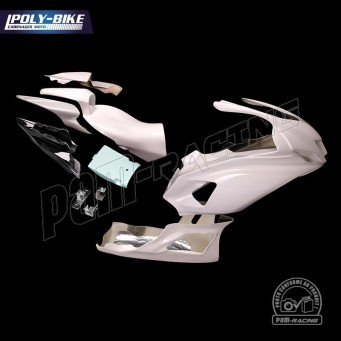 Carénage poly racing fibre de verre R7 2021-2025 POLY-BIKE