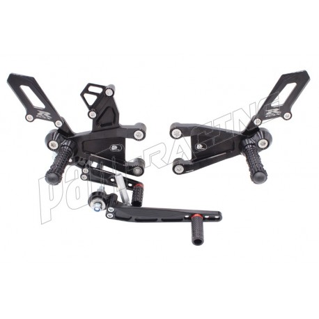Commandes reculées Pure Concept PP Tuning GSX-R 1000 2017-2021