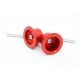 Tampons de protection axe de roue avant PP Tuning 675SR-R 2025-2026
