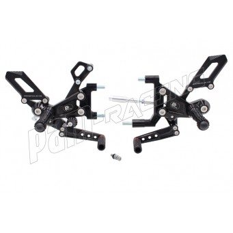 Commandes reculées Pure Concept PP Tuning Panigale V2/S 2020-2024, 959 Panigale 2016-2019, 1299 Panigale 2015-2017
